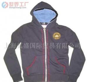 批發特價款男裝 風帽衫 07S113-04 藏青(圖)_服裝服飾_世界工廠網中國產品信息庫